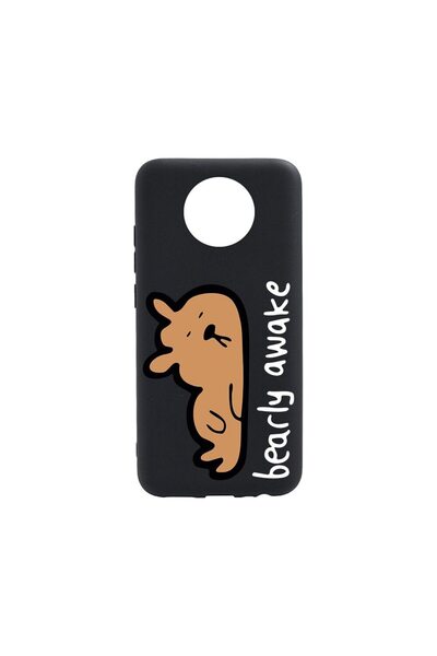 bestcase Λεπτή Θήκη Σιλικόνης 0.8MM, Συμβατή με Nokia C10, Bearly Awake, Ανθε...