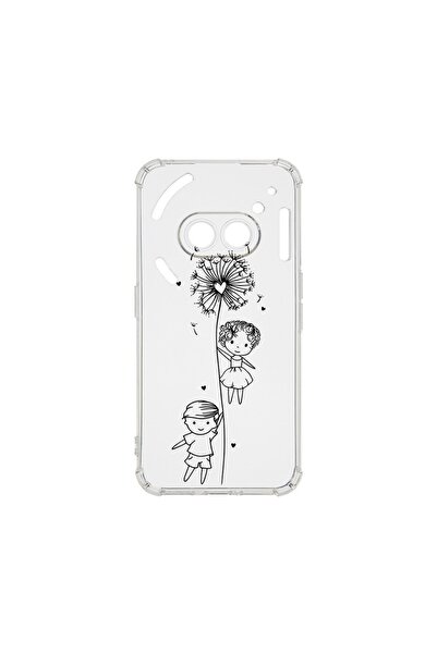 bestcase Husă Antișoc 1.5MM, Compatibilă cu Nothing Phone 2a, Fată și Băiat, ...