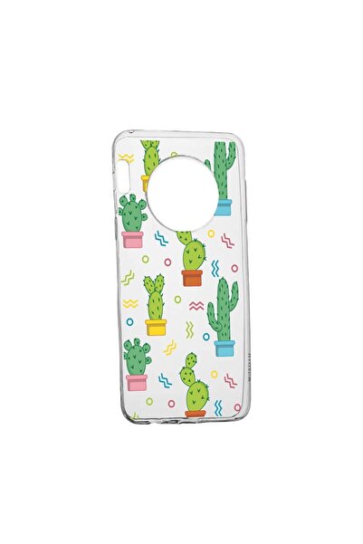 bestcase Husa Silicon Compatibila Cu Huawei Mate 30, Cactus, rezistenta la uz...