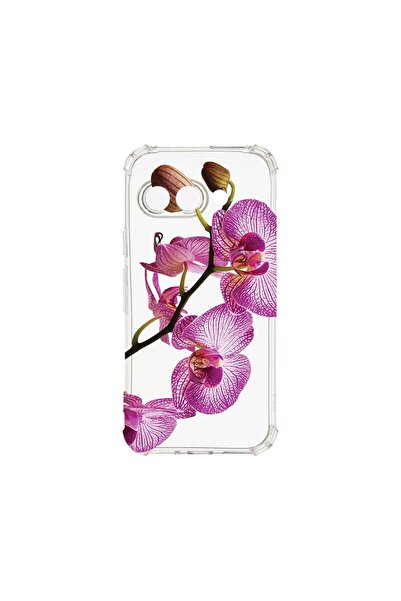 bestcase ¬Æ Husa Anti Shock Съвместим с Google Pixel 9a, Флорален - Розова ор...