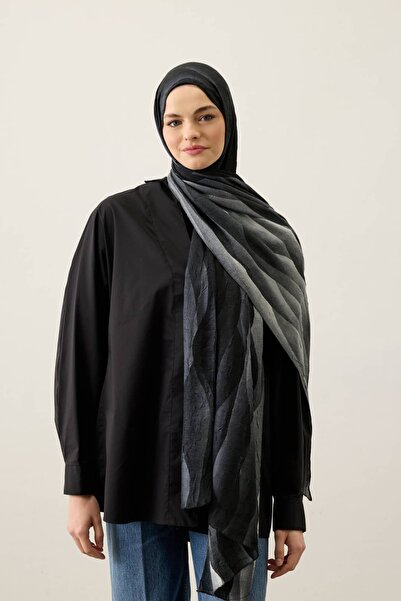 Modakaşmir Kumul Gradient Pattern Liva Modal Shawl