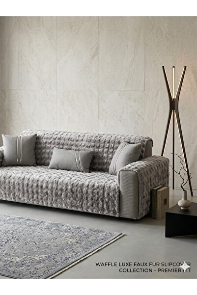 DGL HOME Bubble Peluş Koltuk Örtüsü- 175x215 Cm.