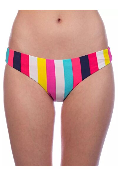 Rip Curl Bikini Bottom Surf Revival Sun Stripe Classic Ibis Rose