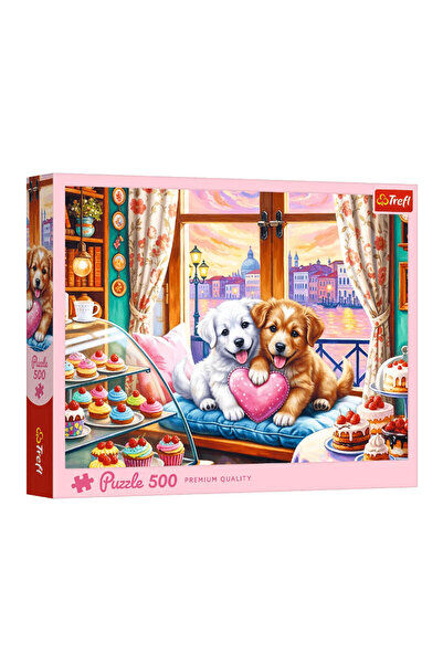 Trefl Puzzle 500 Cățeluș Mioșcător