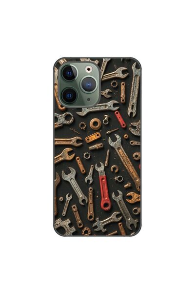 OEM Husa compatibila cu Apple iPhone 11 Pro Silicon Gel Tpu Model Mechanic To...