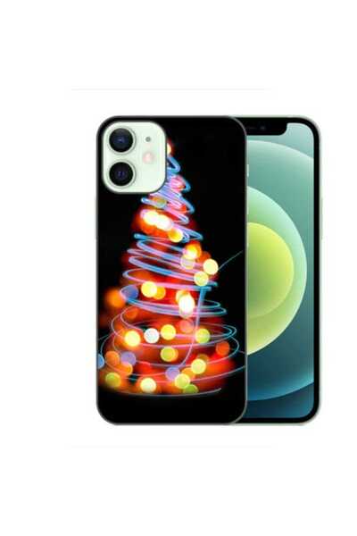 OEM Husa compatibila cu Apple iPhone 12 Mini Silicon Gel Tpu Model Craciun Ch...