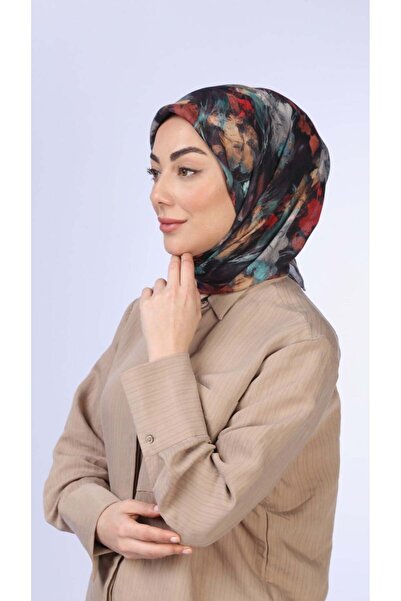 locella Soft Pamuk Eşarp Siyah