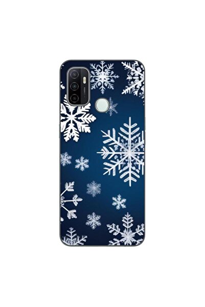 OEM Husa compatibila cu Oppo A53 Silicon Gel Tpu Model Fulgi de Nea
