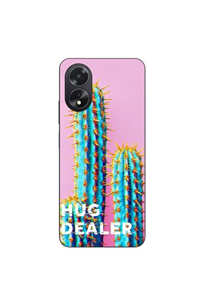 OEM Case compatible with Oppo A38 4G Silicone Gel Tpu Pattern Message Hug Dealer