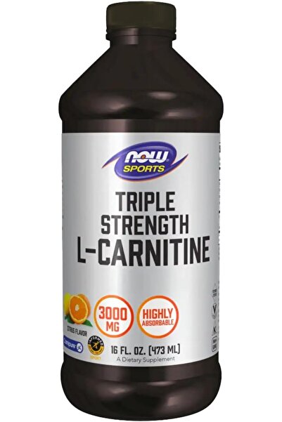 Now L-CARNITINE LIQUID 3000MG 473ML #0644