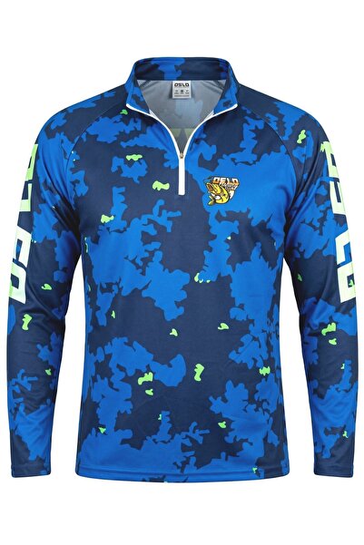 Oslo Balıkçı T-Shirt Blue Camo