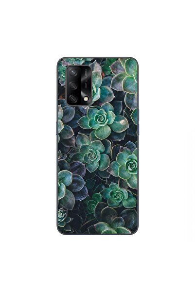OEM Husa compatibila cu Oppo A74 4G Silicon Gel Tpu Model Flori de Stanca