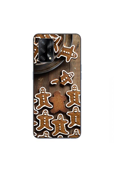 OEM Case compatible with Oppo A74 4G Silicone Gel Tpu Christmas Gingerbread P...