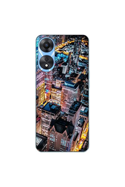 OEM Case compatible with Oppo A78 4G (CPH2565) Silicone Gel Tpu Model Night City