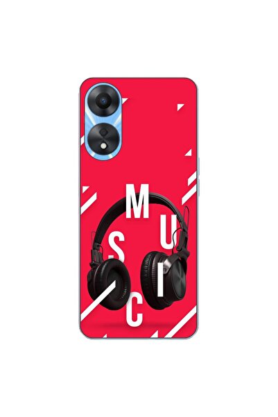OEM Case compatible with Oppo A78 5G (CPH2483) Silicon Gel Tpu Model Music He...