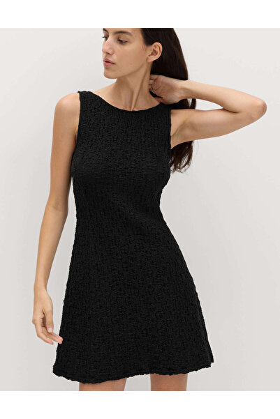 Marks & Spencer Pamuk Karışımlı Midi Elbise