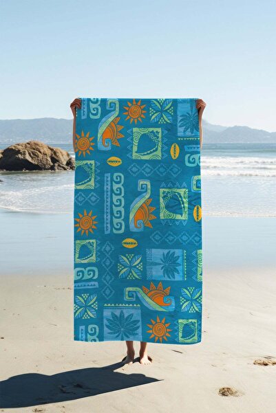 Dolce Mariee Digital Printing Beach Towel 80 X 160 cm Peshtamal Hvl0262