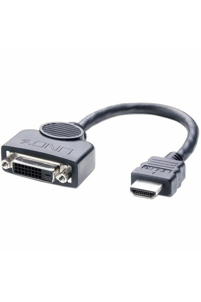 LİNDY Cablu adaptor DVI-D la HDMI 0,2m