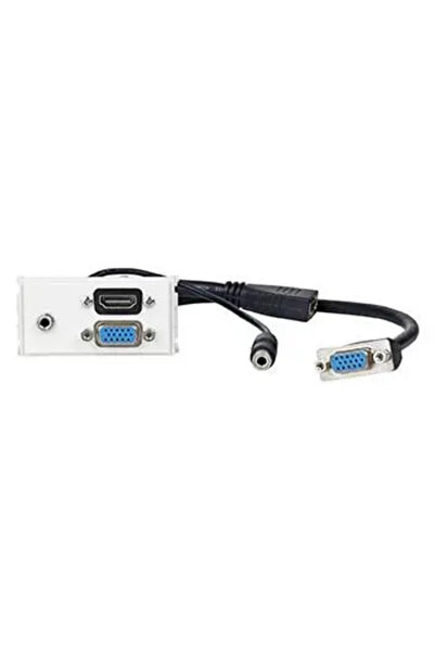 VivoLink Panou de priză HDMI + VGA + AUD.