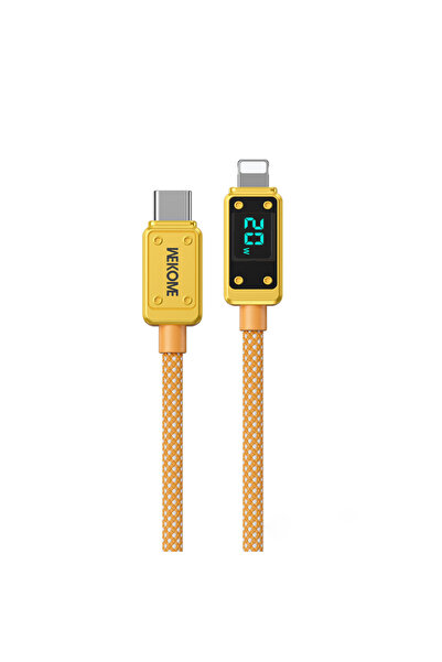 wekome WDC-08 Seria Vanguard - Cablu de încărcare USB-C la Lightning pentru î...
