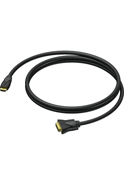 PROCAB Cablu HDMI - DVI-D 1.5m negru (CLV160/1.5)
