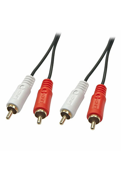 LİNDY Cablu audio stereo 2xRCA/2xRCA tată/tată 20m