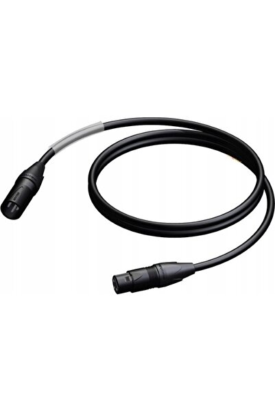 PROCAB Cablu XLR - XLR 3m negru (PRA901/3)