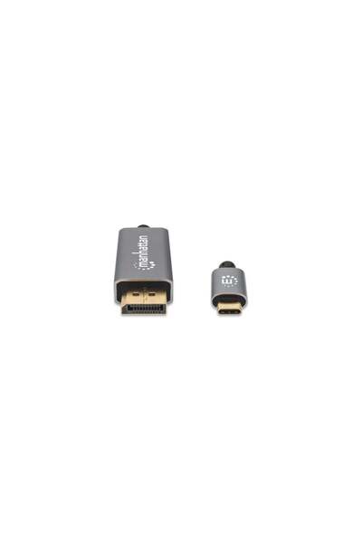 MANHATTAN Cablu adaptor USB-C la DisplayPort 1.4 8K@60Hz 3m