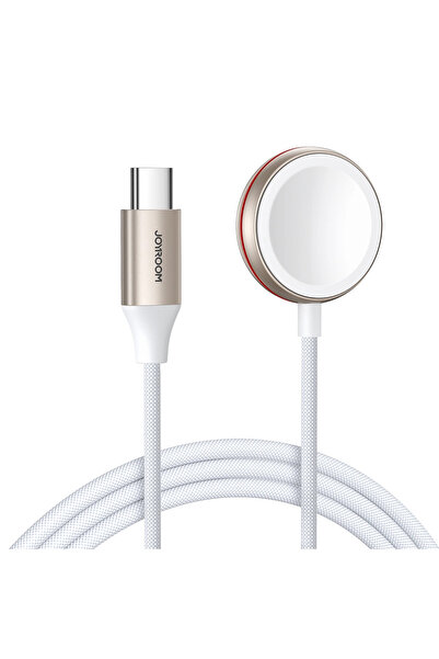 Joyroom Încărcător cu inducție pentru Apple Watch 1.2m alb (S-IW011)