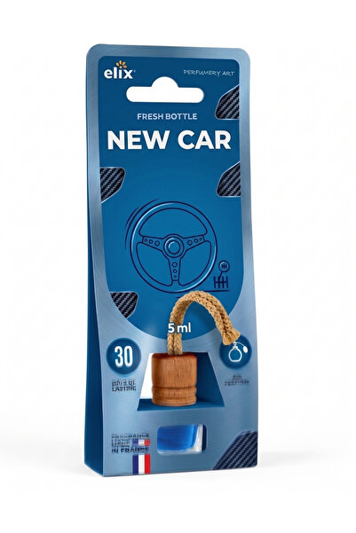 Elix Parfum auto premium Sticlă Fresh New Car 5 ml