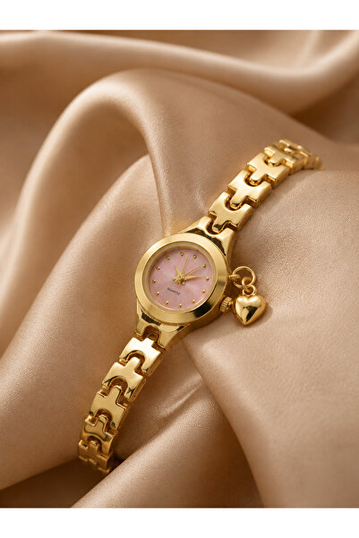 The Watch Apolia Gold Women's Wristwatch – Gold Steel Minimal Luxury Watch wi...
