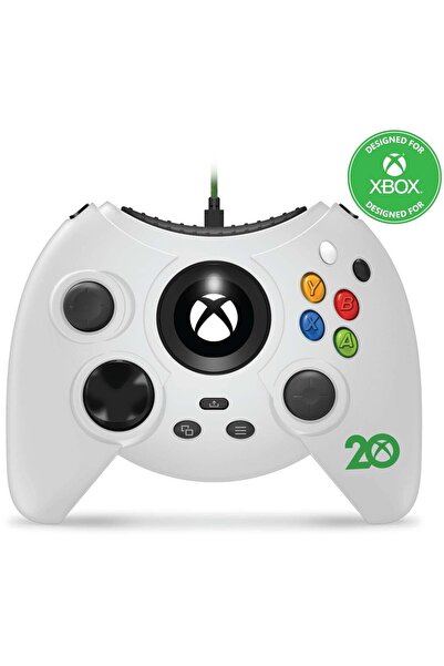 Hyperkin Controler XBOX Duke cu fir, alb