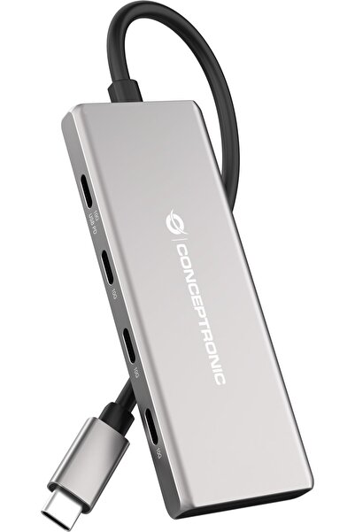 CONCEPTRONIC HUBBIES17G Hub USB 3.2 Gen-2 cu 7 porturi, 10Gbps