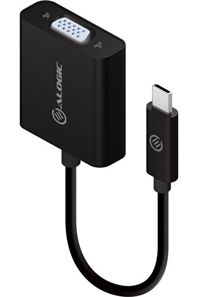 Alogic Adaptor USB-C -> VGA negru