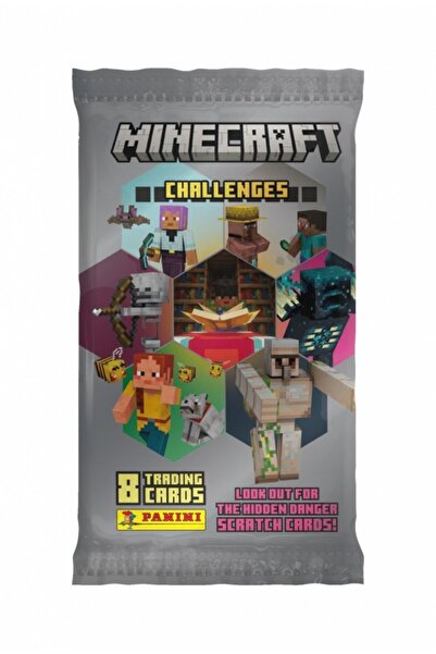 Panini Pliculețe Minecraft, display cu 18 bucăți