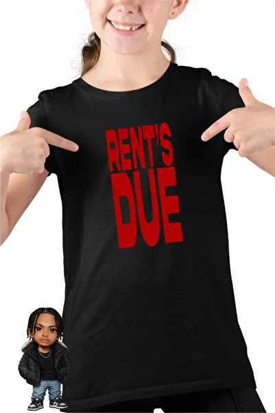 OEM Детска тениска за момичета Nemzzz Rent Due