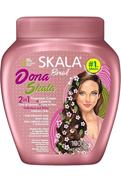 SKALA EXPERT كريم سكالا للشعر الجاف 1000 مل مرطب بزيت الأفوكادو وبذور الكتان ...