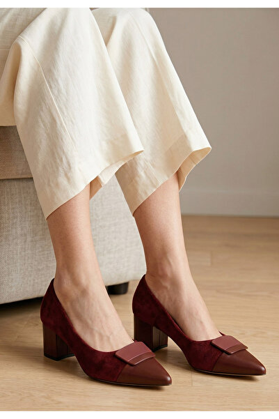 B T Shoes Fiorra dark green Heeled Shoes