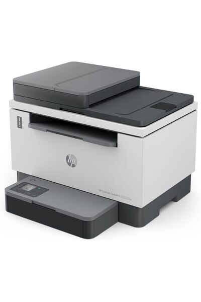 HP طابعة ليزر جيت تانك متعددة الوظائف 2602sdw، طابعة أبيض وأسود بسرعة 22 صفحة في الدقيقة للأعمال، مع ميزة المسح الضوئي للإرسال عبر البريد الإلكتروني/PDF، طباعة على الوجهين، وحدة تغذية تلقائية للورق بسعة 40 ورقة، واي فاي، مزودة مسبقًا بالورق.