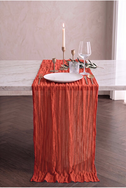 Soft Kare Față de masă din tul boem, 100% bumbac, decor modern pentru casă, s...