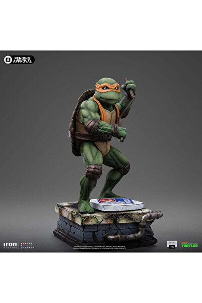 Iron Studios Michelangelo Figür - TMNT Movie Figür - Art Scale 1/10 -