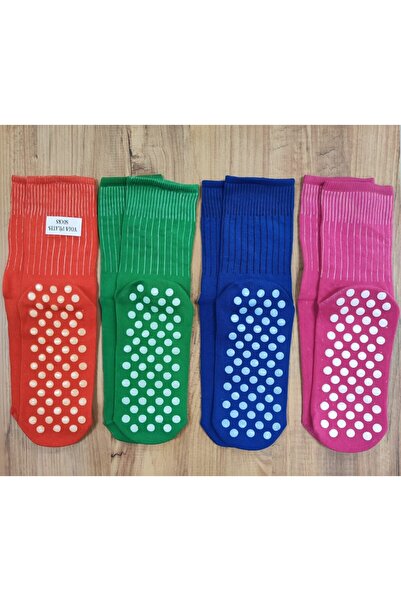 erceys 4 Pairs Women's Insole Abs Printed Anti-Slip Socks Plates Tavaf Classi...