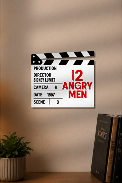 Gişe Arts Klaket Tablo / Duvar Dekoru - 12 Angry Men (12 Öfkeli Adam)