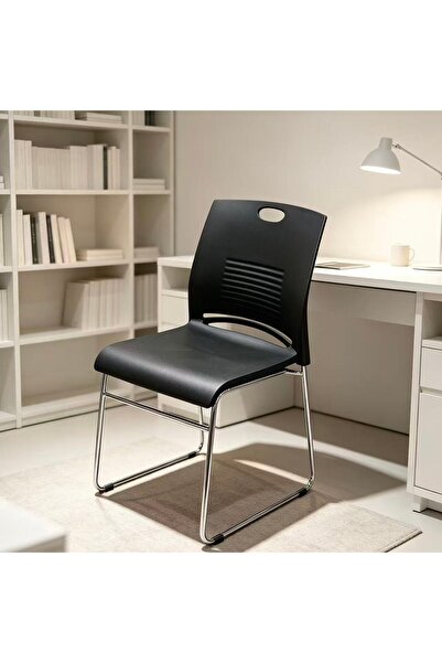 Bleco Minimalist Integrated Backrest Casual Office Dining Chair