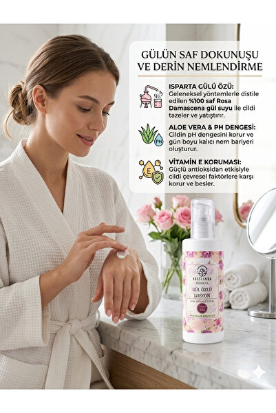 Roselinda GÜL ÖZLÜ LOSYON 175 ML