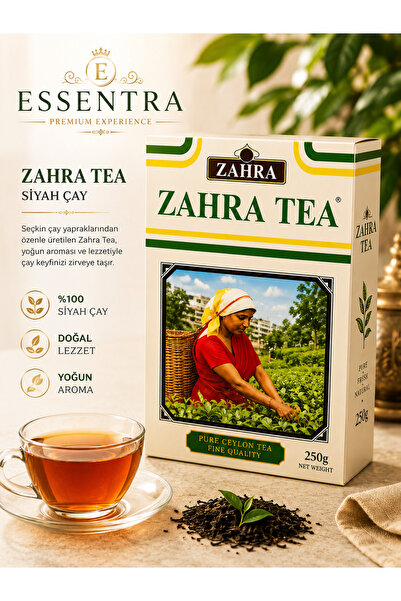 Essentra Home ZAHRA Tea Seylan Siyah Çay Ceylon Tea çay keyfi