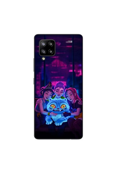 OEM Husa compatibila cu Samsung Galaxy A42 5G Silicon Gel Tpu Model KPop Demo...