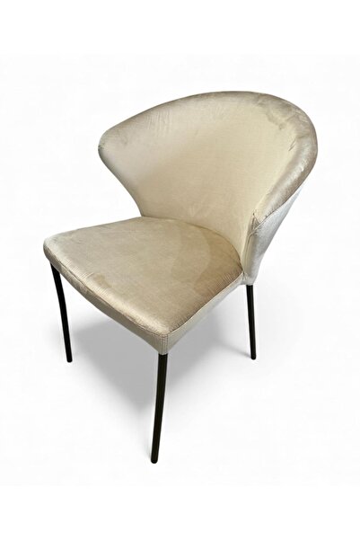 Sophia Fotoliu (Armchair) Andy Arena, tapitat, crem, 58 x 54.5 x 81 cm