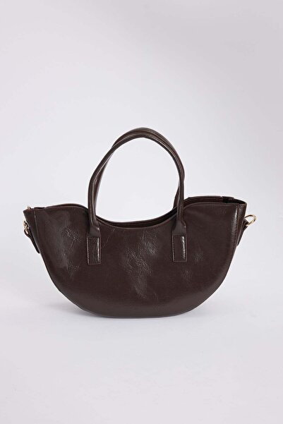 Tudors Women's brown adjustable strap hand and cross shoulder bag