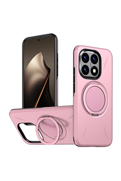 sscase Premium MagSafe Σκληρή Θήκη με Δαχτυλίδι Pink (Xiaomi 15T 5G)